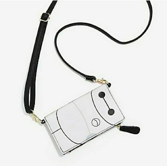 SOLD Big Hero 6 Baymax Cross Body Wallet Bag - Picture 5 of 7